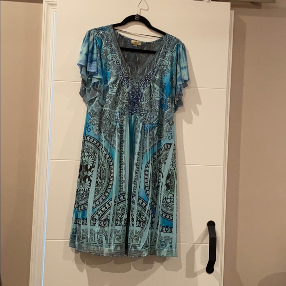 One World flip flop dress